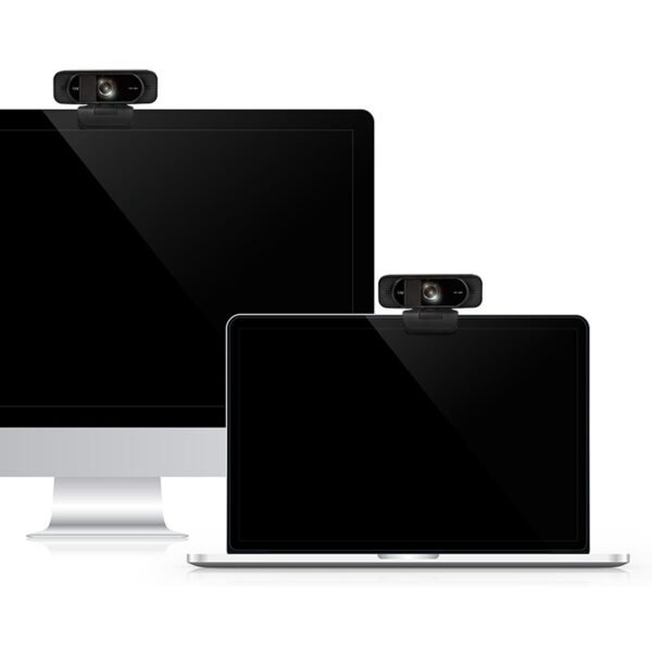 LogiLink Full-HD-USB-Webcam mit Dual-Mikrofon schwarz 96 Grad Weitwinkelobjektiv Fixfokus - Image 6