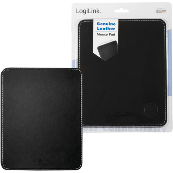 LogiLink ID0150 - Black - Monotone - Leather - Non-slip base - Image 4