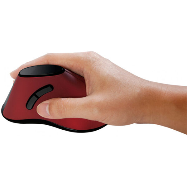 LogiLink ID0159 - Right-hand - Optical - RF Wireless - 1200 DPI - Black - Red - Image 2