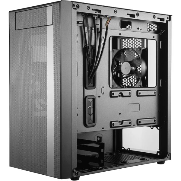 Cooler Master MasterBox NR400 - Mini Tower - PC - Black - micro ATX - Mini-ITX - Plastic - Steel - Tempered glass - Gaming - Image 3