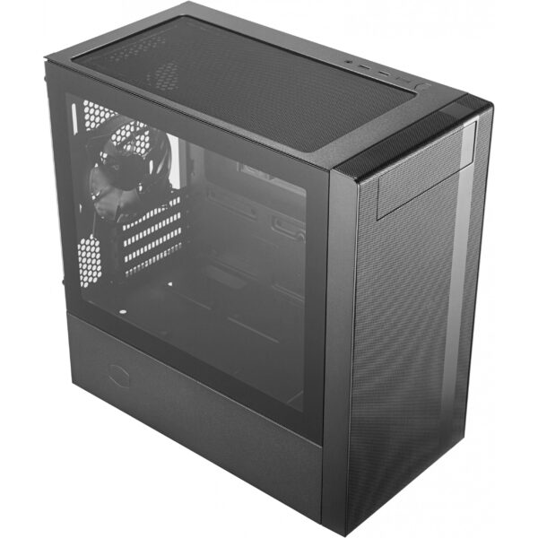 Cooler Master MasterBox NR400 - Mini Tower - PC - Black - micro ATX - Mini-ITX - Plastic - Steel - Tempered glass - Gaming - Image 4