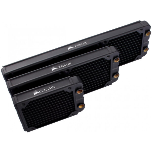 Corsair CX-9030001-WW - Black - Radiator block - liquid - Brass - Copper - 1/4" - 60 °C - Image 6