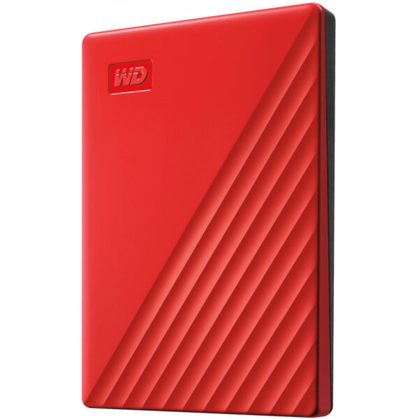 WD My Passport - 2000 GB - 2.5" - 3.2 Gen 1 (3.1 Gen 1) - Red