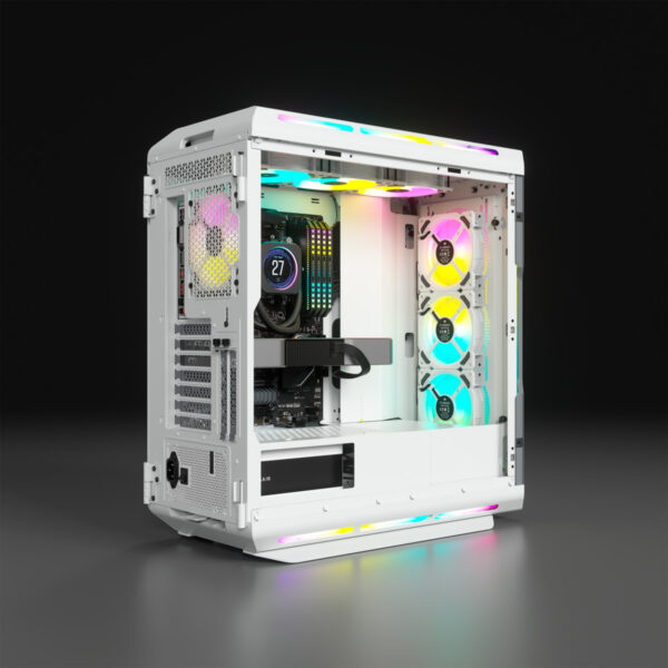 Corsair Case 5000T RGB TG. White Mid - Image 8