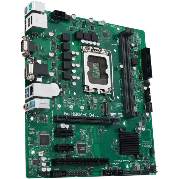 ASUS PRO H610M-C D4-CSM//LGA1700 H610 U32G1 MB - Motherboard - Intel Sockel 1700 (Core i)