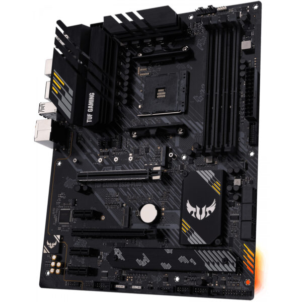 ASUS TUF Gaming B550-PLUS - AMD - Socket AM4 - 3rd Generation AMD Ryzen™ 3 - 3rd Generation AMD Ryzen 5 - 3rd Generation AMD Ryzen™ 7 - 3rd... - Socket AM4 - DDR4-SDRAM - 128 GB - Image 3