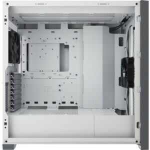 Corsair 5000D AIRFLOW - Midi Tower - PC - White - Plastic - Steel - Tempered glass - Gaming - 17 cm