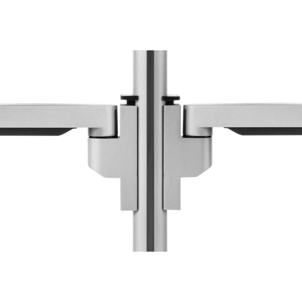 Bakker Galaxy Double Monitor-Halterung silber