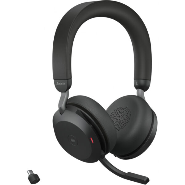 Jabra Evolve2 75 - USB-C MS Teams - Black - Wireless - Office/Call center - 20 - 20000 Hz - 197 g - Headset - Black - Image 2