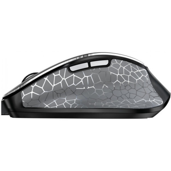 Cherry MW 8C ERGO - Right-hand - Optical - RF Wireless + Bluetooth - 3200 DPI - Black - Grey
