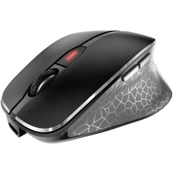 Cherry MW 8C ERGO - Right-hand - Optical - RF Wireless + Bluetooth - 3200 DPI - Black - Grey - Image 2