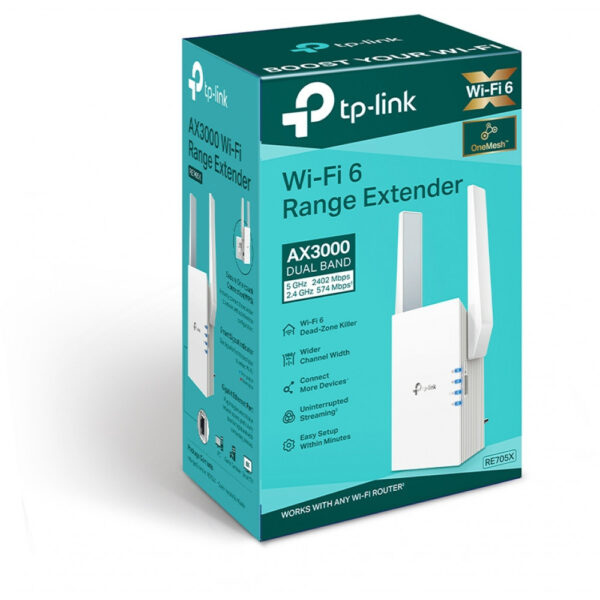 TP-LINK AX3000 Wi-Fi 6 Range Extender - Image 3