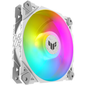 ASUS TUF GAMING TF120 ARGB WHITE EDITION 3IN1 - Air cooler - 12 cm - 250 RPM - 1900 RPM - 29 dB - 76 cfm