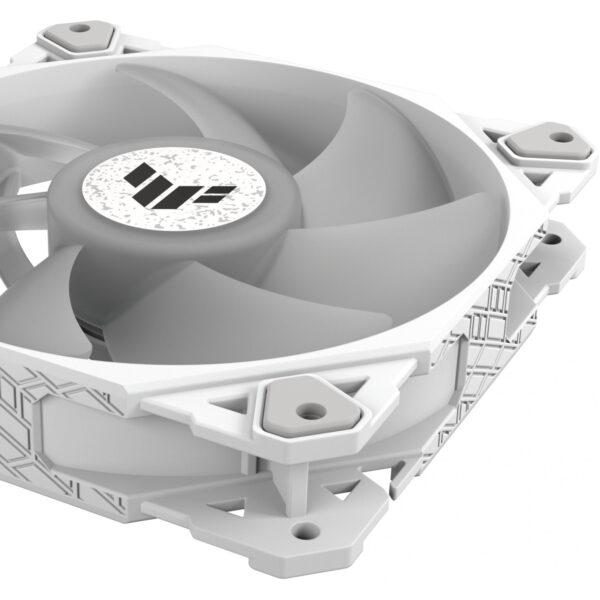 ASUS TUF GAMING TF120 ARGB WHITE EDITION 3IN1 - Air cooler - 12 cm - 250 RPM - 1900 RPM - 29 dB - 76 cfm - Image 2