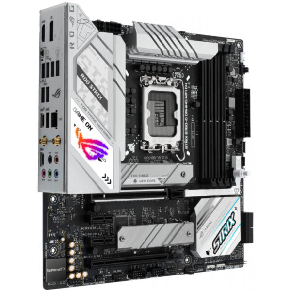 ASUS ROG STRIX B760-G GAMING WIFI D4 - Intel - LGA 1700 - Intel® Celeron® - Intel® Core™ i3 - Intel® Core™ i5 - Intel® Core™ i7 - Intel® Core™ i9 - LGA 1700 - DDR4-SDRAM - 128 GB