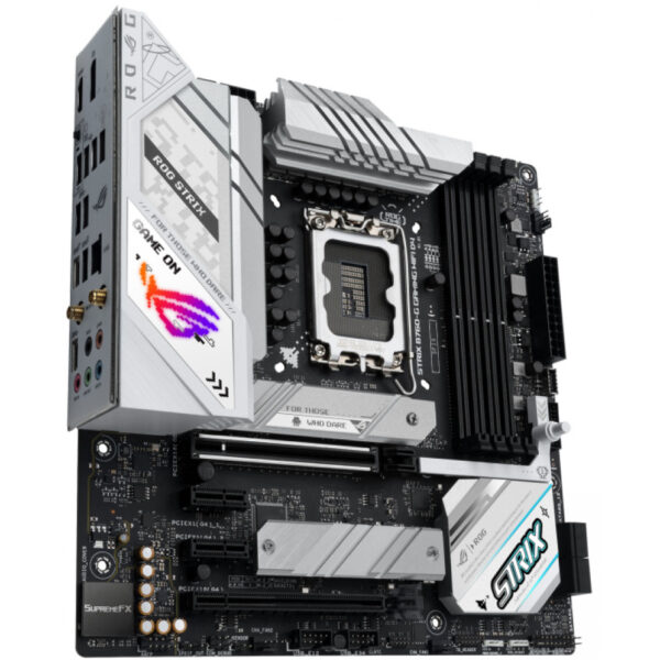 ASUS ROG STRIX B760-G GAMING WIFI D4 - Intel - LGA 1700 - Intel® Celeron® - Intel® Core™ i3 - Intel® Core™ i5 - Intel® Core™ i7 - Intel® Core™ i9 - LGA 1700 - DDR4-SDRAM - 128 GB - Image 4
