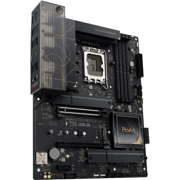 ASUS PROART B760-CREATOR D4 - Intel - LGA 1700 - Intel® Celeron® - Intel® Core™ i3 - Intel® Core™ i5 - Intel® Core™ i7 - Intel® Core™ i9,... - LGA 1700 - DDR4-SDRAM - 128 GB - Image 5
