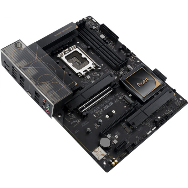 ASUS PROART B760-CREATOR D4 - Intel - LGA 1700 - Intel® Celeron® - Intel® Core™ i3 - Intel® Core™ i5 - Intel® Core™ i7 - Intel® Core™ i9,... - LGA 1700 - DDR4-SDRAM - 128 GB - Image 7