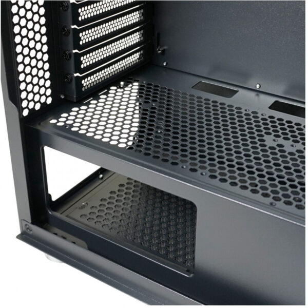 LC-Power Gehäuse Gaming 802B-ON Black Wandererd_X RGB black retail - PS/2 - Silver - Image 17
