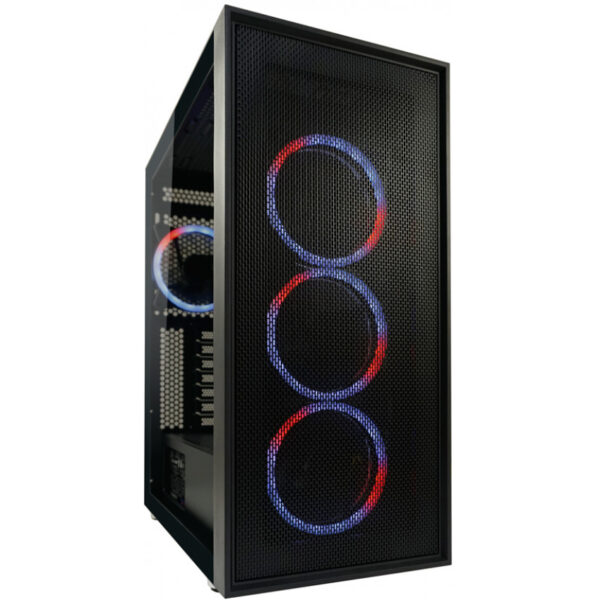 LC-Power Gehäuse Gaming 802B-ON Black Wandererd_X RGB black retail - PS/2 - Silver - Image 20