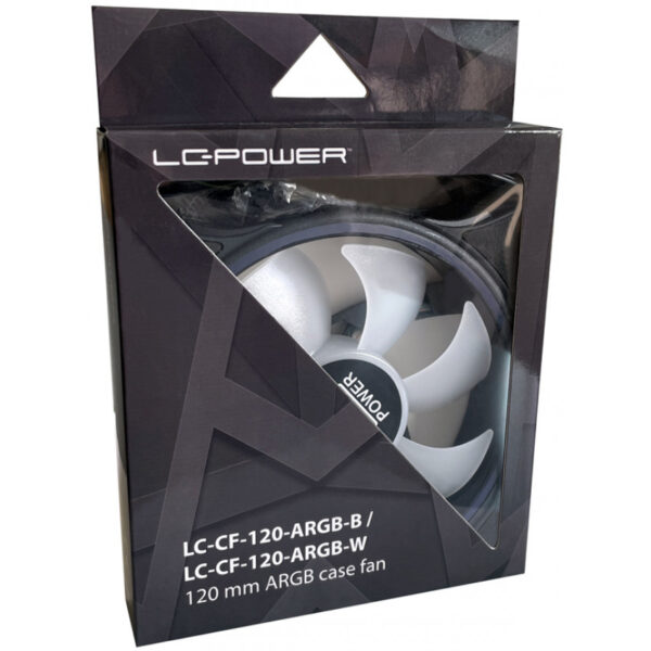 LC-Power LC-CF-120-ARGB-B Black Gehäuseluefter 120mm 12x12CM retail