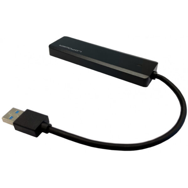 LC-Power LC-HUB-U3-4-V2 4xUSBA 1XUSB-C Black retail - Image 4