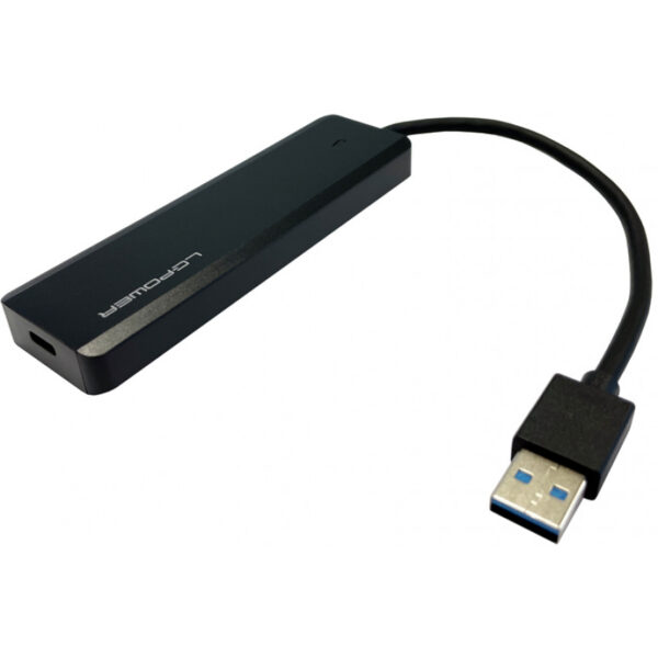 LC-Power LC-HUB-U3-4-V2 4xUSBA 1XUSB-C Black retail - Image 8