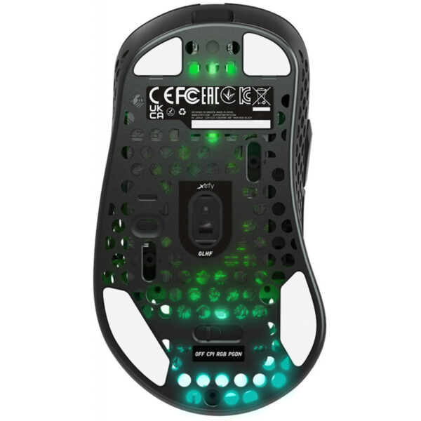 Cherry Xtrfy M4 RGB - Optical - RF Wireless - 19000 DPI - 1 ms - Black - Image 2