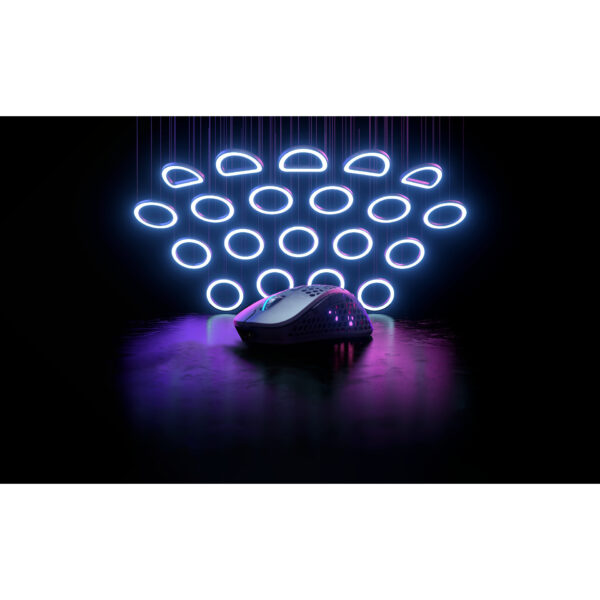 Cherry Xtrfy M4 RGB - Optical - RF Wireless - 19000 DPI - 1 ms - Black - Image 3