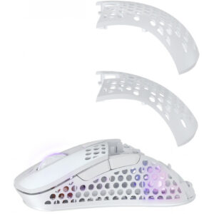 Cherry M4 RGB - Optical - RF Wireless - 19000 DPI - 1 ms - White