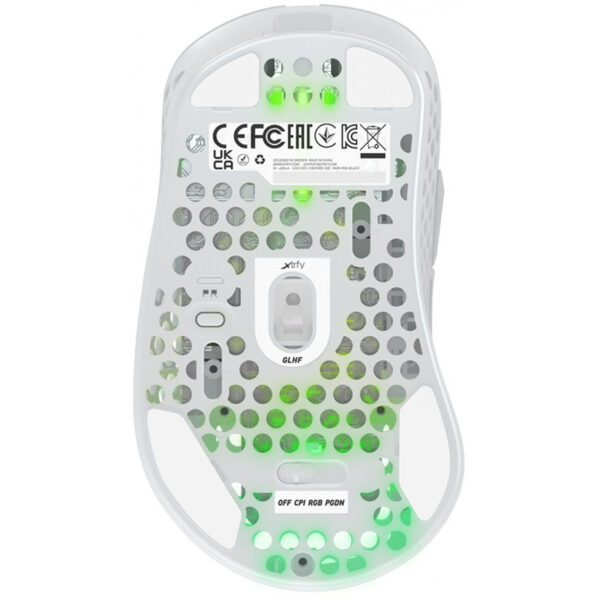 Cherry M4 RGB - Optical - RF Wireless - 19000 DPI - 1 ms - White - Image 5