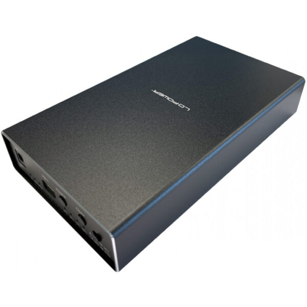 LC-Power LC-dock-C-35-M2 - Externes 3.5'' SATA HDD+ M.2 NVMe Gehäuse Aluminium USB 3 - Image 5