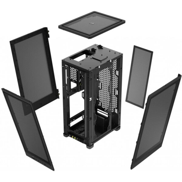 Corsair 2000D AIRFLOW - Small Form Factor (SFF) - PC - Black - Mini-ITX - Mesh - 9 cm - Image 3