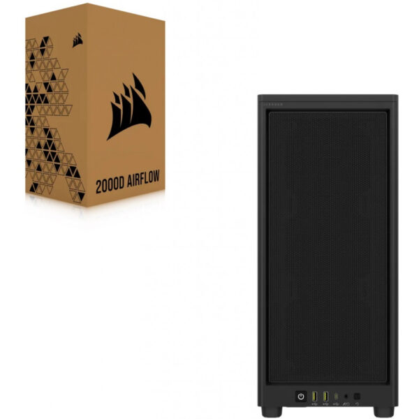 Corsair 2000D AIRFLOW - Small Form Factor (SFF) - PC - Black - Mini-ITX - Mesh - 9 cm - Image 8