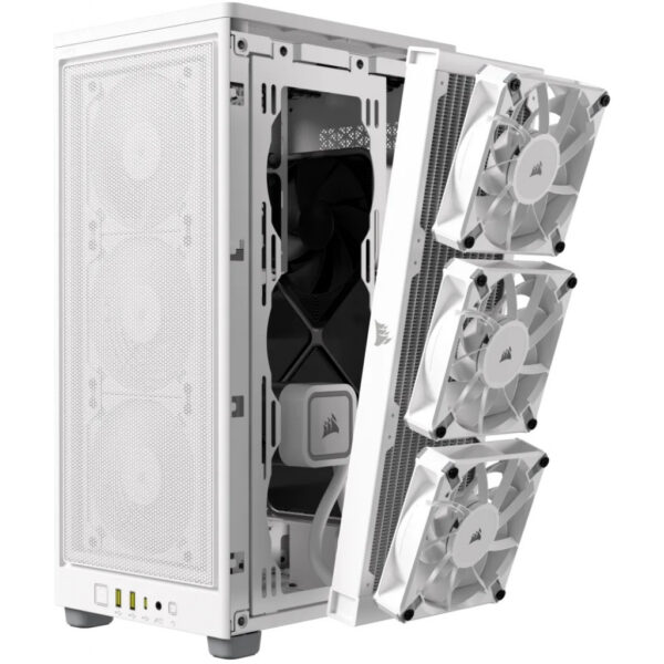 Corsair 2000D AIRFLOW - Small Form Factor (SFF) - PC - White - Mini-ITX - 9 cm - 36.5 cm - Image 12