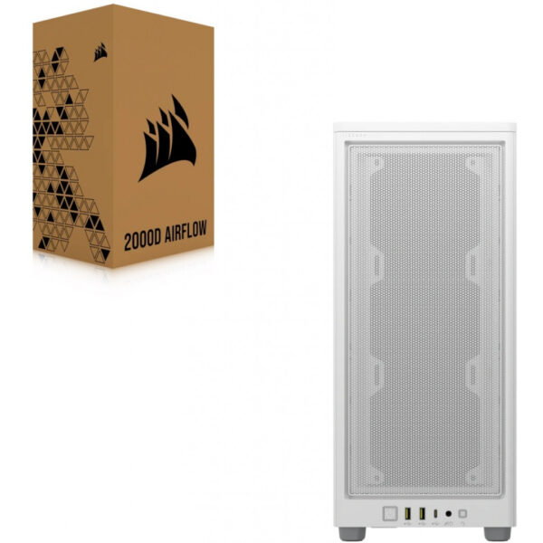 Corsair 2000D AIRFLOW - Small Form Factor (SFF) - PC - White - Mini-ITX - 9 cm - 36.5 cm - Image 3