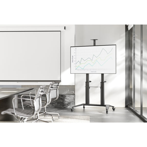 DIGITUS Collaboration Trolley / TV Presentation Cart
