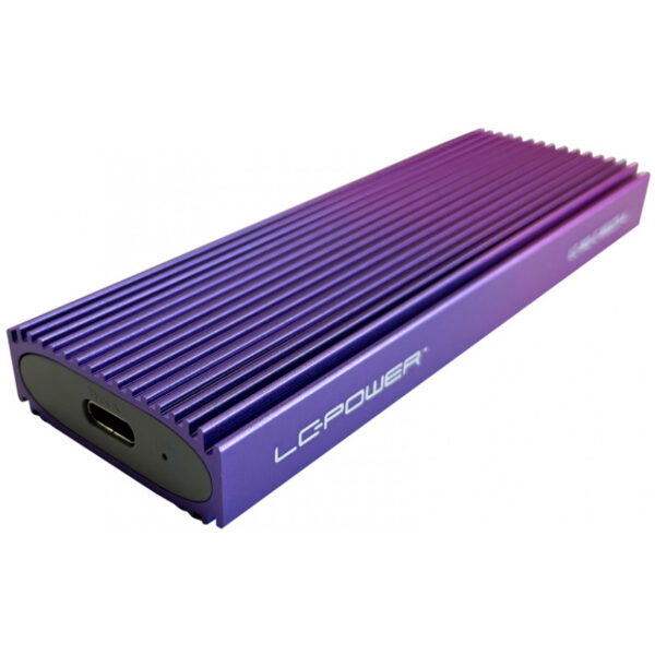 LC-Power SSD-Gehäuse LC-M2-C-Multi-4 -M.2 NVMe & SATA - Cable - Digital - Image 6
