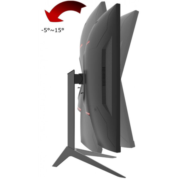 LC-Power 31.5" 80cm TFT Gaming LC-M32-QHD-165-C-V2 HDMI/D retail - Flat Screen - 80 cm - Image 4