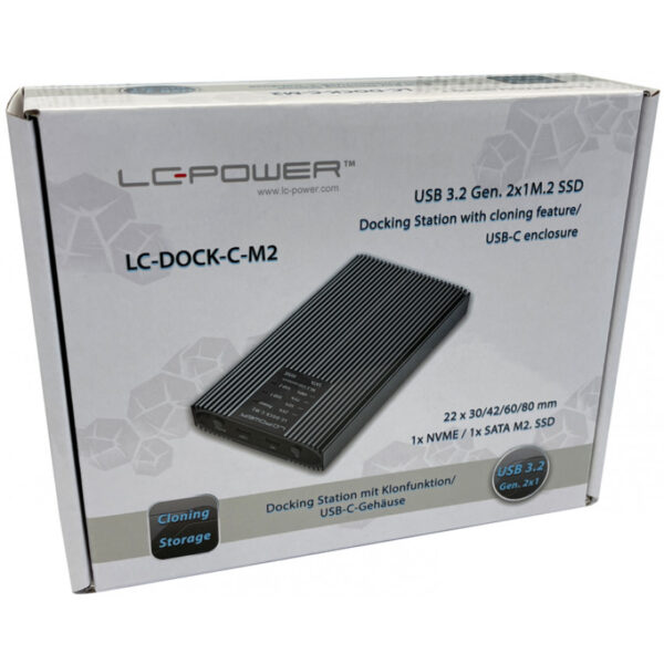 LC-Power Dockingstation USB 3.2 8.89cm/3.5" SATA-HDD - Image 6