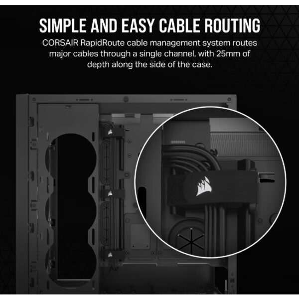 Corsair Case 5000D Airflow Core TempGlass Black - Image 3