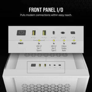 Corsair Case 5000D Airflow Core TempGlass White