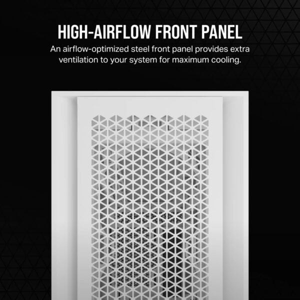 Corsair Case 5000D Airflow Core TempGlass White - Image 6