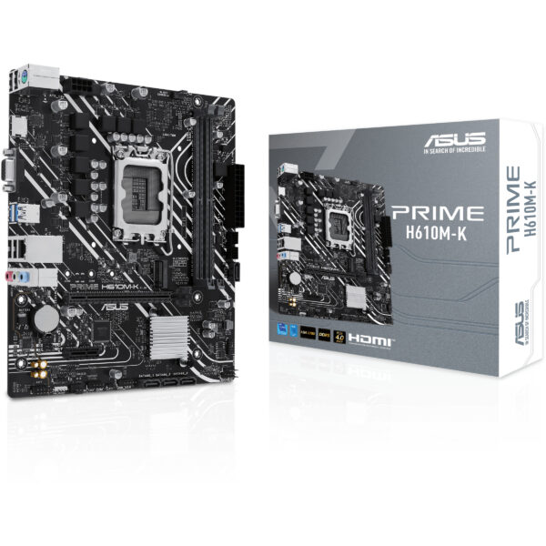 ASUS MB ASUS PRIME H610M-K (Intel,1700,DDR5,mATX) - Image 2