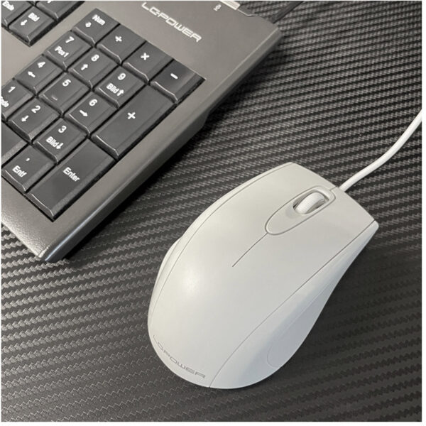 LC-Power Maus Optical m710W USB W - Mouse - Image 4