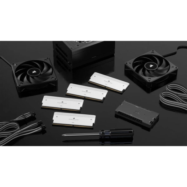 Corsair D532GB 7000-34 Dominator Titanium wh K2 CMP32GX5M2X7000C34W - Image 7