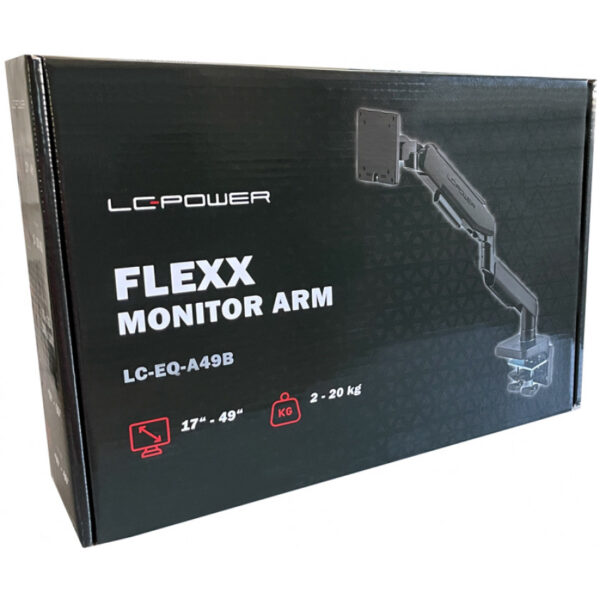LC-Power Monitorarm für Monitore bis zu 49"/124.46 cm B - Image 6