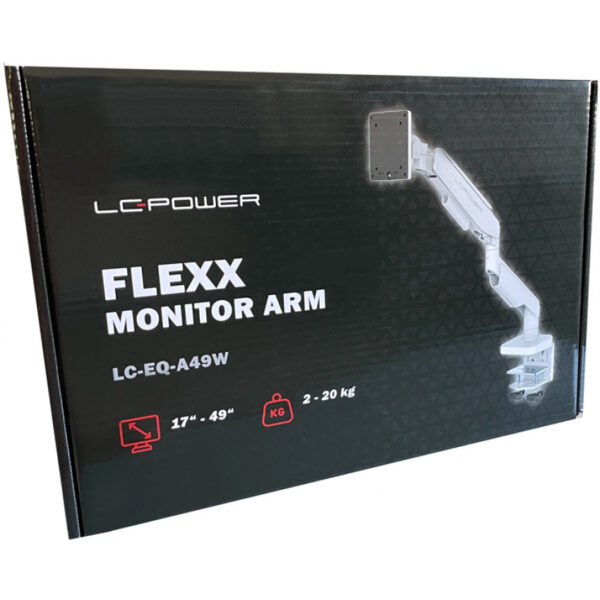 LC-Power Monitorarm für Monitore bis zu 49"/124.46 cm W - Image 2
