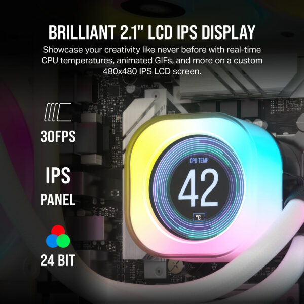 Corsair iCUE LINK LCD Module White - Image 4