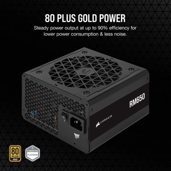 Corsair PSU Corsair RM650 650W - 80 PLUS GOLD Certified - Image 10